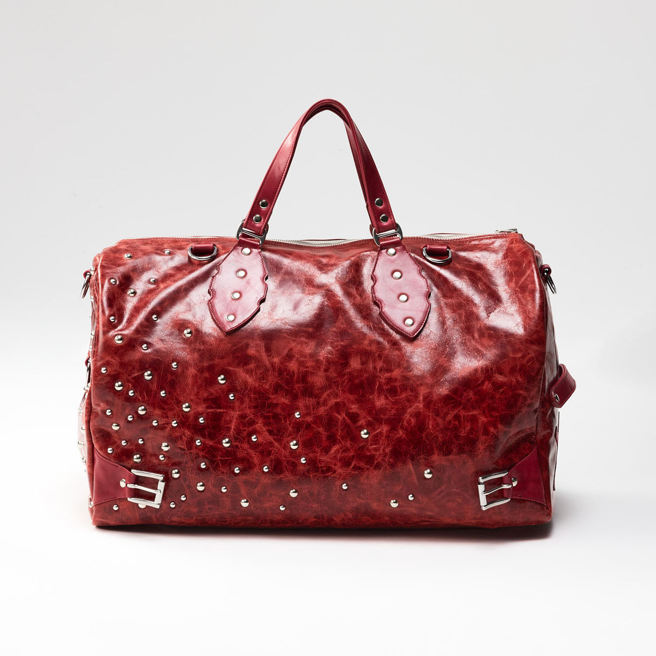 Northstar Marble Red Duffle Bag