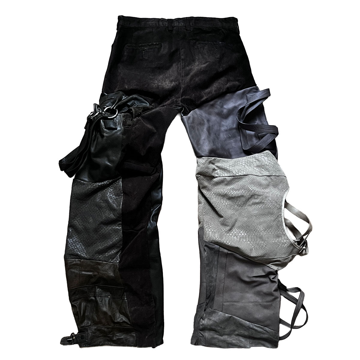 Leather Bag Pants