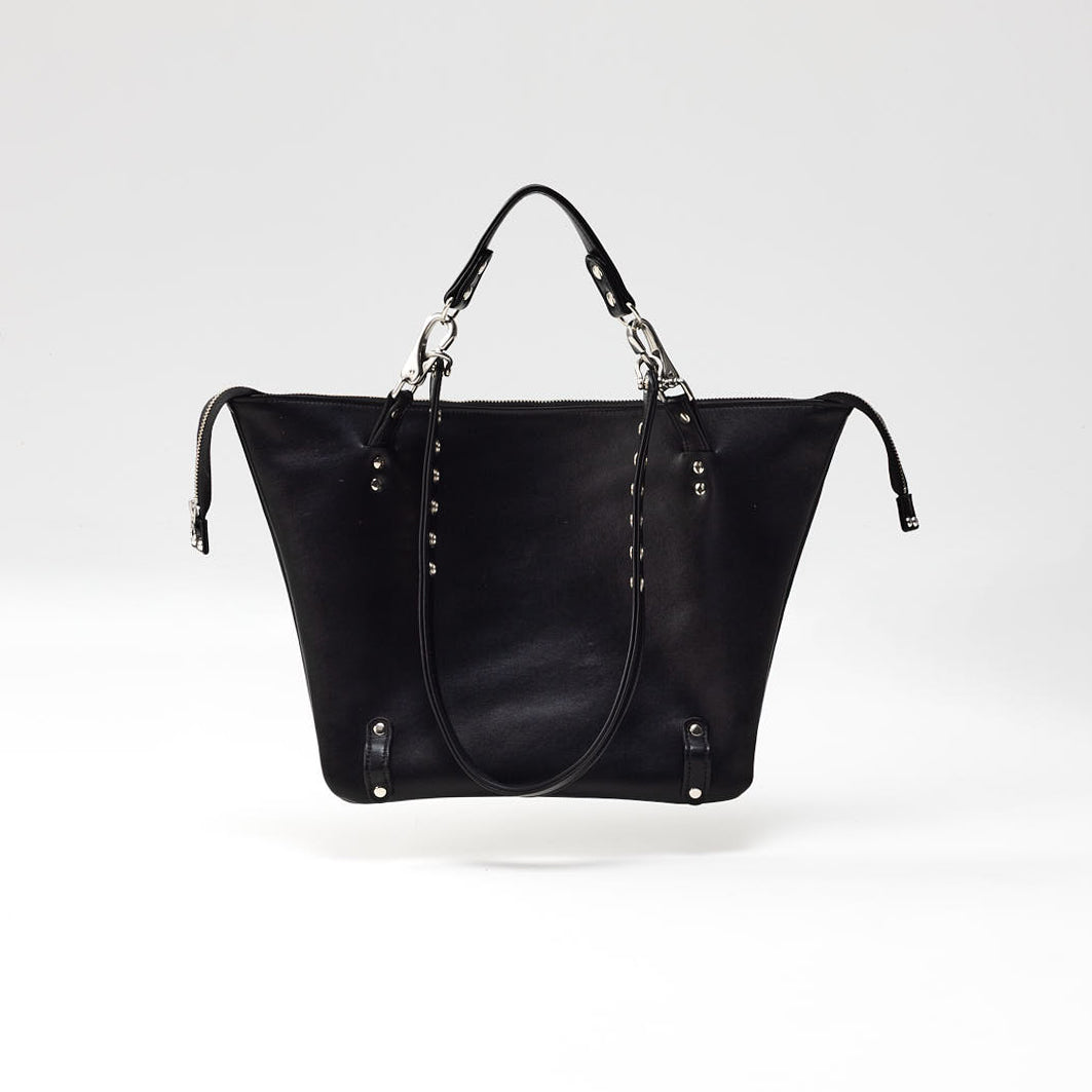 Northstar Jet Black Clutch Bag