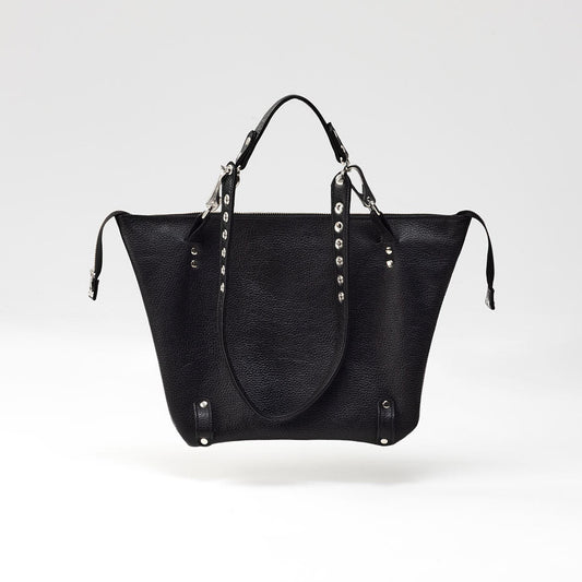 Northstar Tumbled Black Clutch Bag