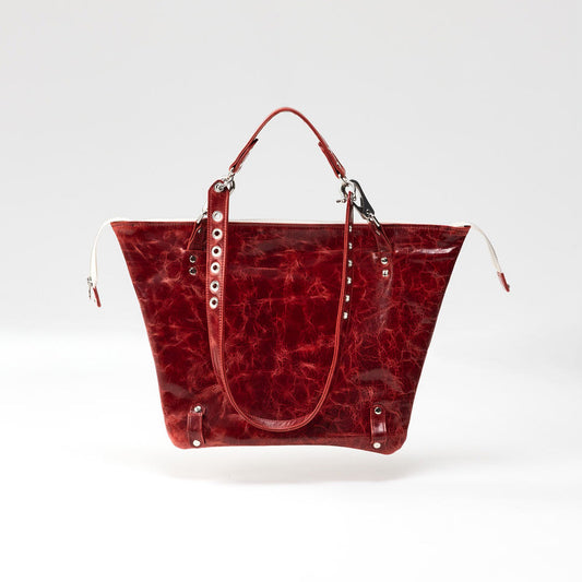 Northstar Marble Red Clutch Bag