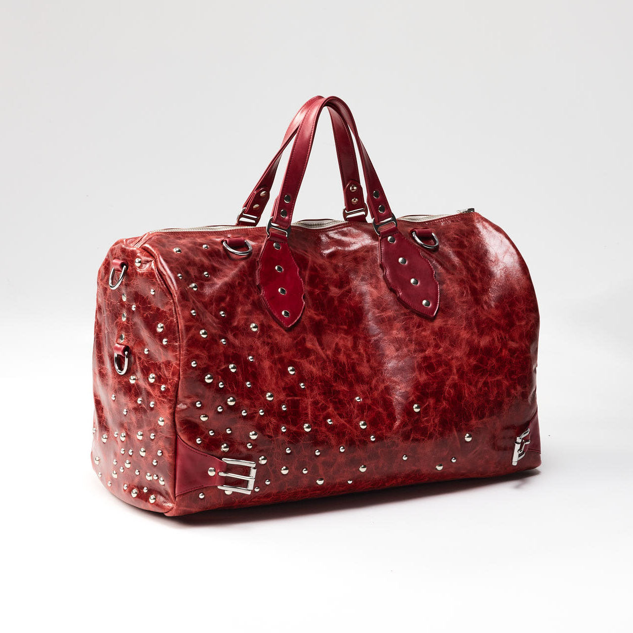Northstar Marble Red Duffle Bag