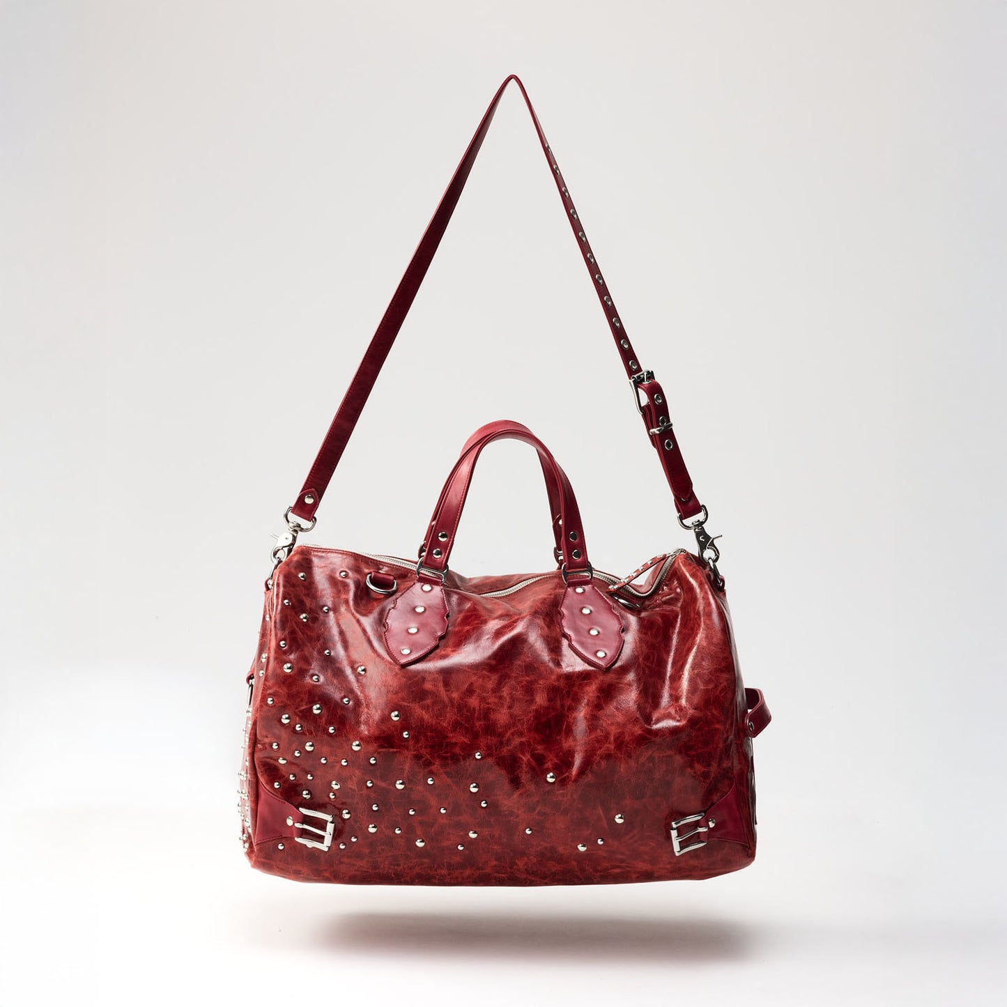 Northstar Marble Red Duffle Bag