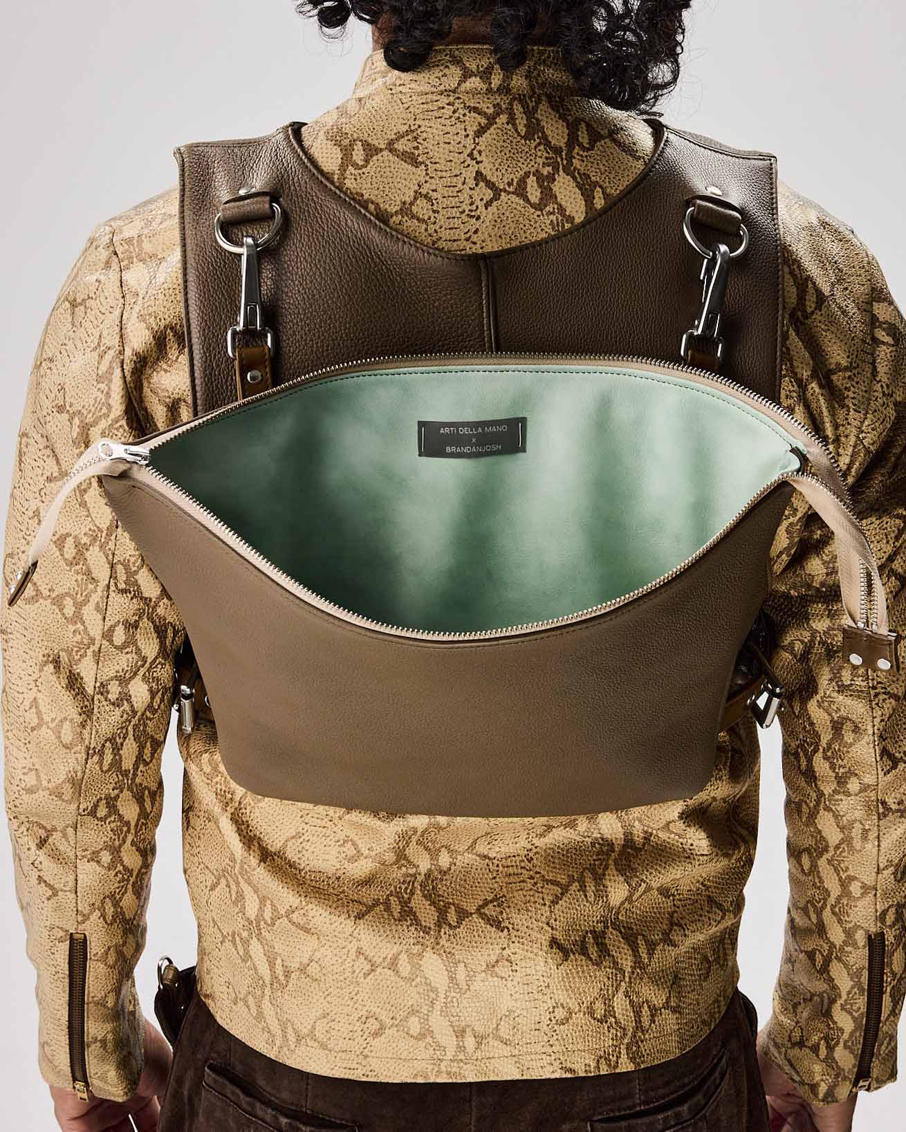 Northstar Khaki Clutch Bag