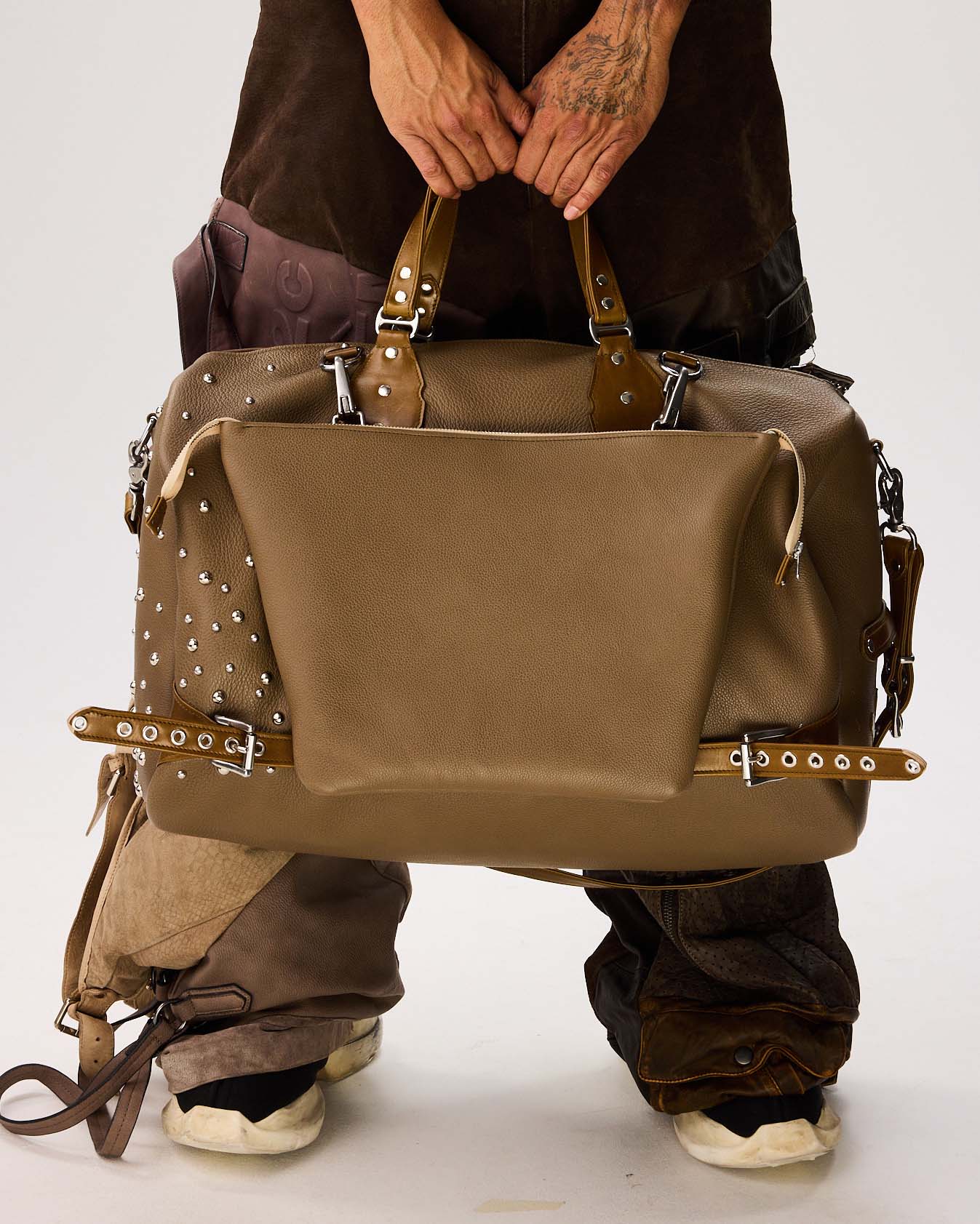 Northstar Khaki Clutch Bag